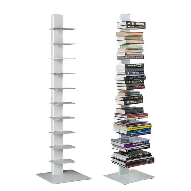 Sustainable Living Officer - Bibliothèque d'angle modulaire en métal moderne,
