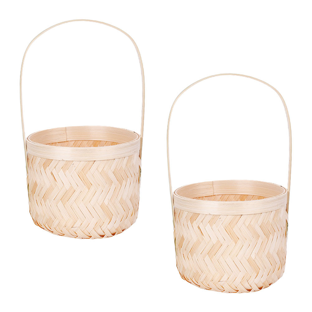 2 paniers décoratifs en bambou - Sustainable Living Usa avis et prix