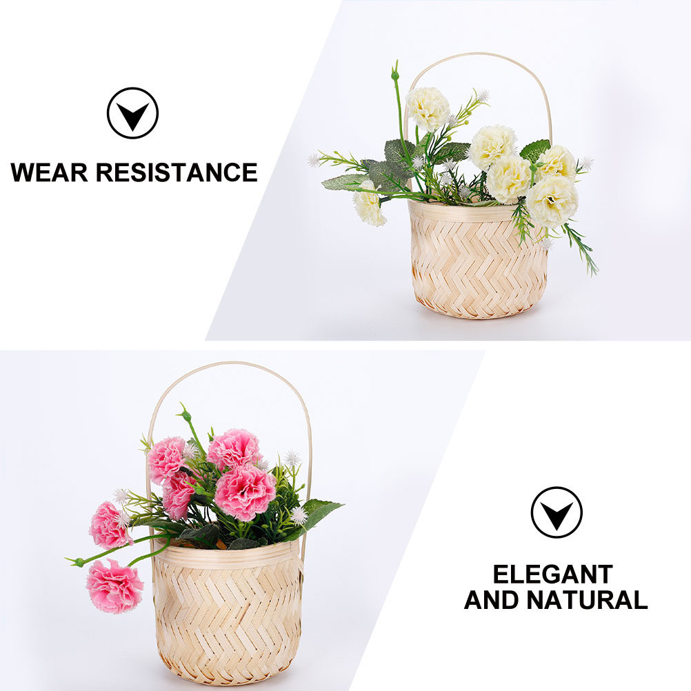 2 paniers décoratifs en bambou - Sustainable Living Usa avis et prix