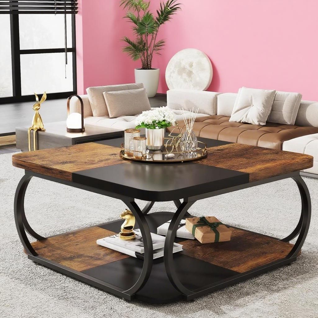 Table basse en bois massif, ar - Sustainable Living Usa avis et prix