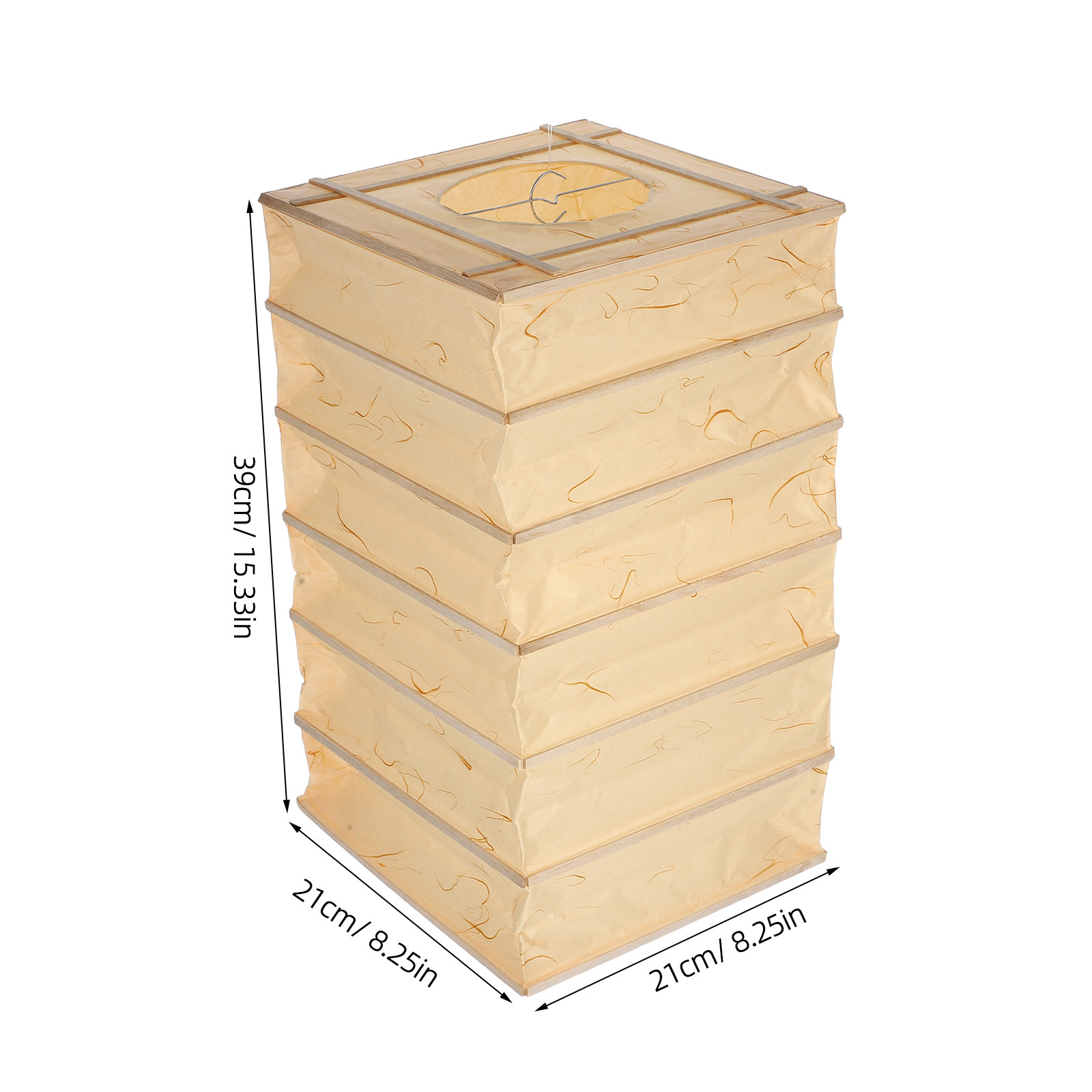 Abat-jour en papier rectangula - Sustainable Living Usa avis et prix