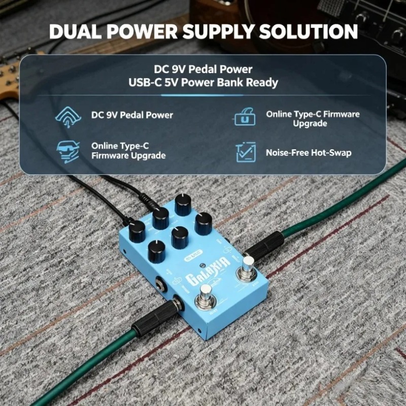 Pédale de Guitare M-VAVE Rever - Sustainable Living Usa avis et prix