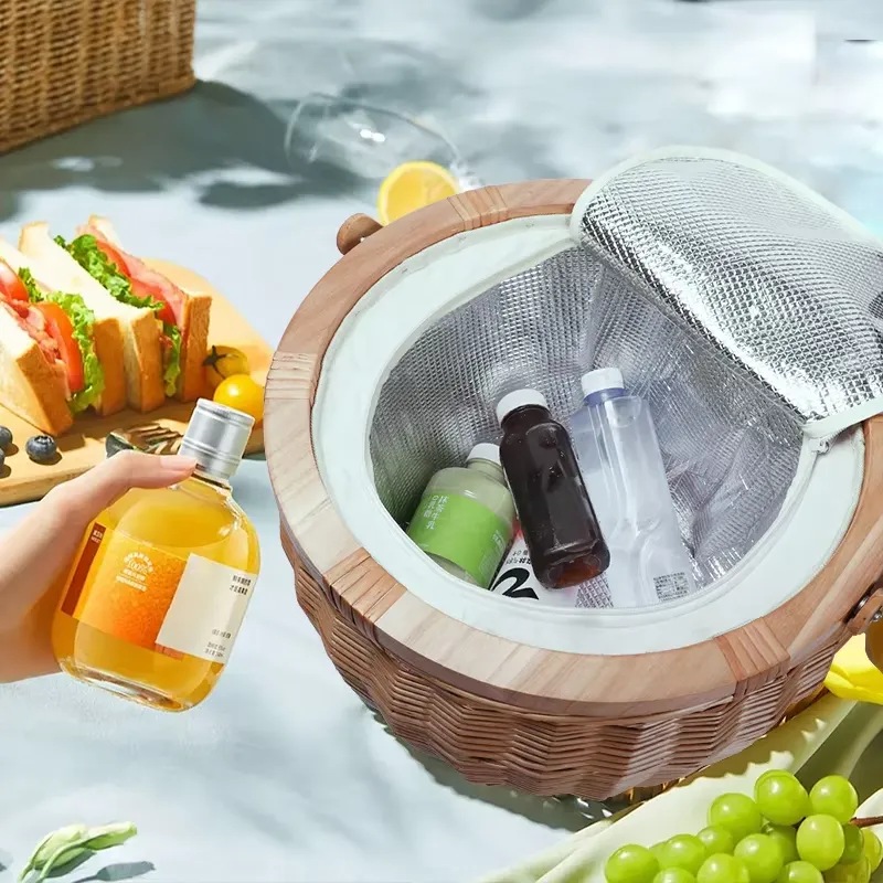 Grand panier de pique-nique en - Sustainable Living Usa avis et prix